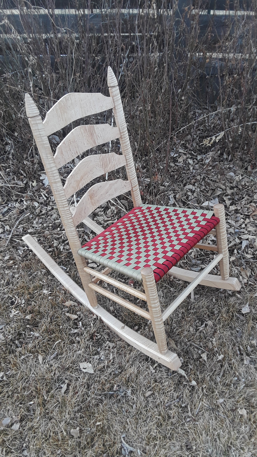 Curly Maple Baby, or First Birthday Rocker