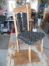 Load image into Gallery viewer, Maple and Wrought Iron dinner chair AVAILABLE BY CUSTOM ORDER